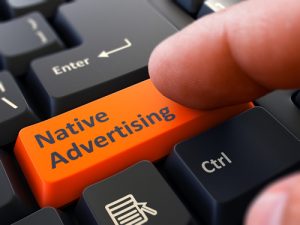 Cosa si intende per native advertising
